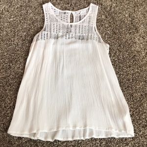 Coco & Jaimeson White Tank Top